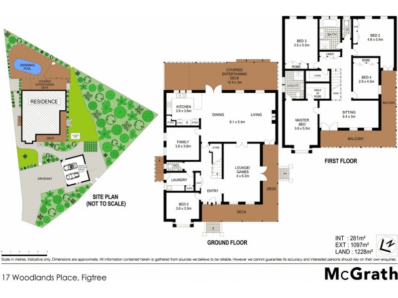 17 Woodlands Place, Figtree NSW 2525 Floorplan