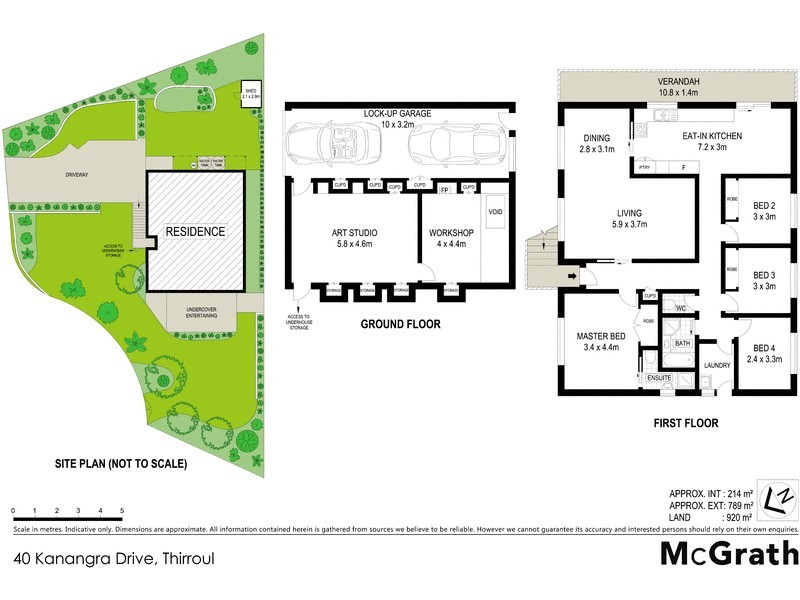 40 Kanangra Drive, Thirroul NSW 2515 Floorplan