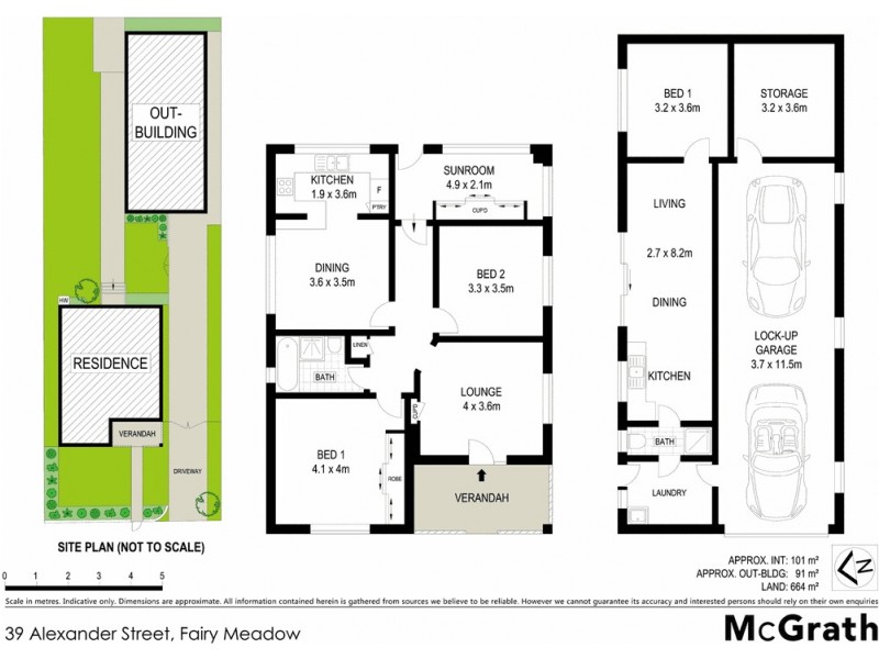 39 Alexander Street, Fairy Meadow NSW 2519 Floorplan