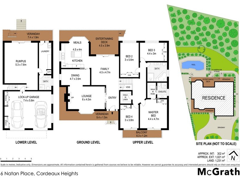 6 Natan Place, Cordeaux Heights NSW 2526 Floorplan