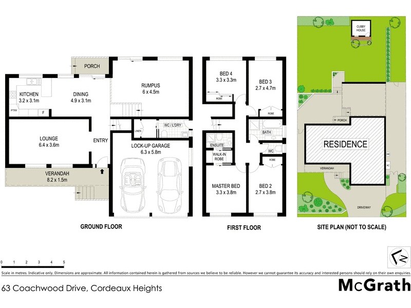 63 Coachwood Drive, Cordeaux Heights NSW 2526 Floorplan