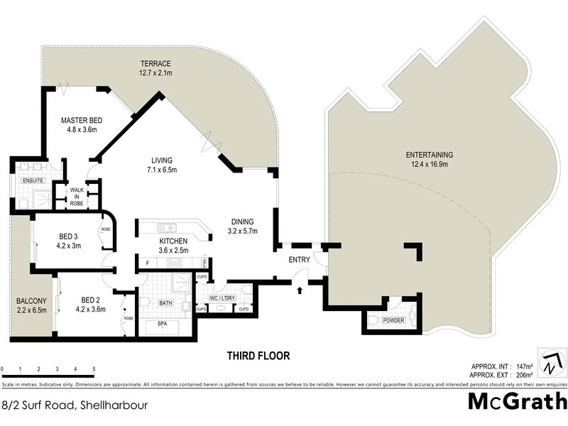 8/2 Surf Road, Shellharbour NSW 2529 Floorplan