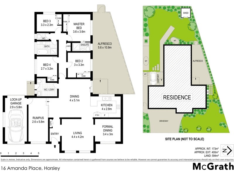 16 Amanda Place, Horsley NSW 2530 Floorplan