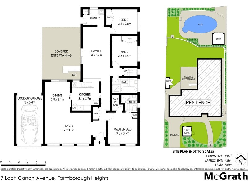 7 Loch Carron Avenue, Farmborough Heights NSW 2526 Floorplan