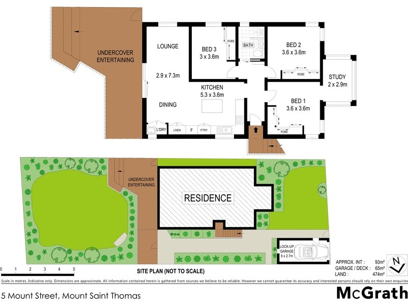 5 Mount Street, Mount Saint Thomas NSW 2500 Floorplan