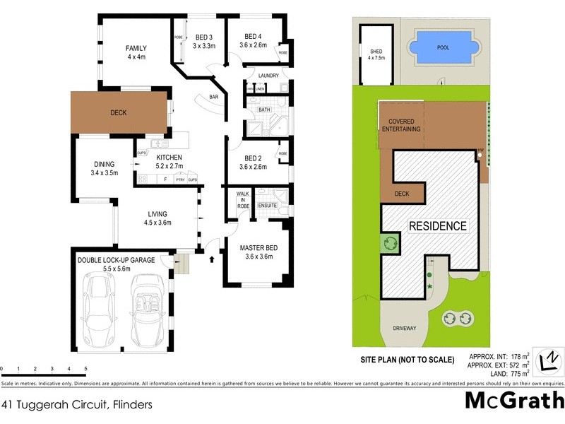 41 Tuggerah Circuit, Flinders NSW 2529 Floorplan