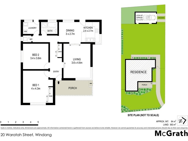 20 Waratah Street, Windang NSW 2528 Floorplan
