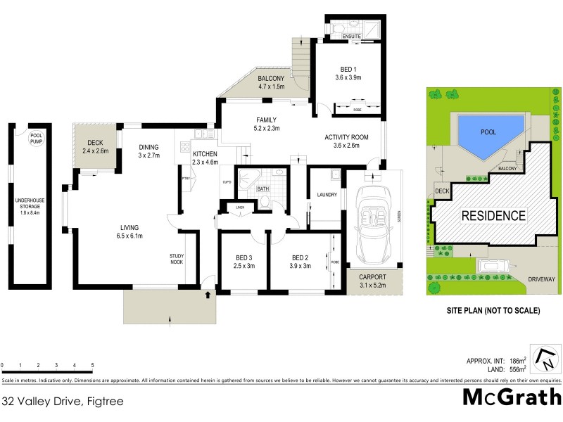32 Valley Drive, Figtree NSW 2525 Floorplan