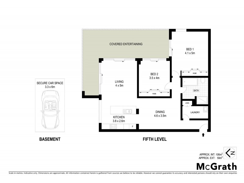 39/3 Belmore Street, Wollongong NSW 2500 Floorplan