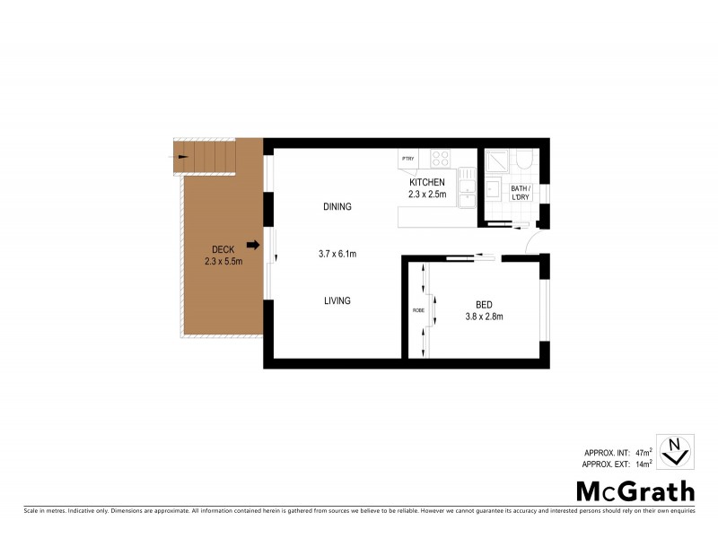 3/50 Robertson Street, Coniston NSW 2500 Floorplan
