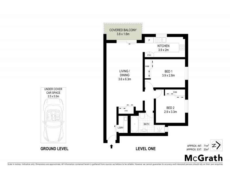 9/48 Keira Street, Wollongong NSW 2500 Floorplan