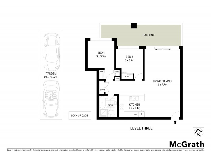 28/14 Virginia Street, North Wollongong NSW 2500 Floorplan