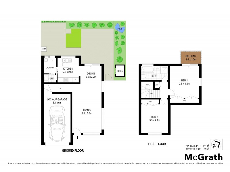 1/24 Pioneer Road, Bellambi NSW 2518 Floorplan