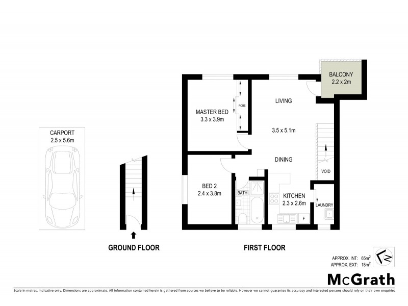 6/2c King Street, Lake Illawarra NSW 2528 Floorplan