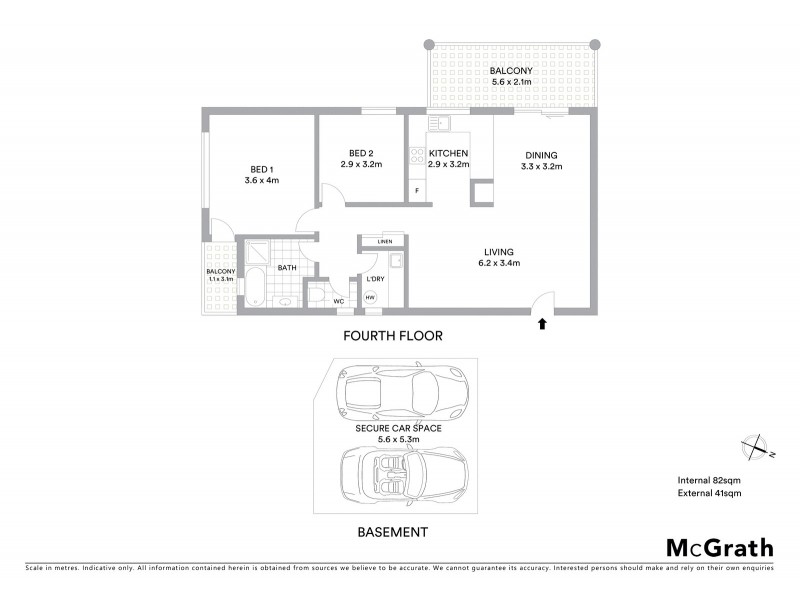 13/36A Smith Street, Wollongong NSW 2500 Floorplan