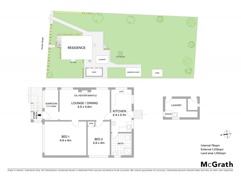 9 Hunter Street, Balgownie NSW 2519 Floorplan