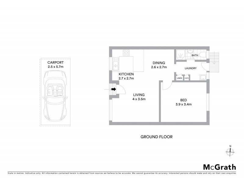 3/11 Fisher Street, Oak Flats NSW 2529 Floorplan