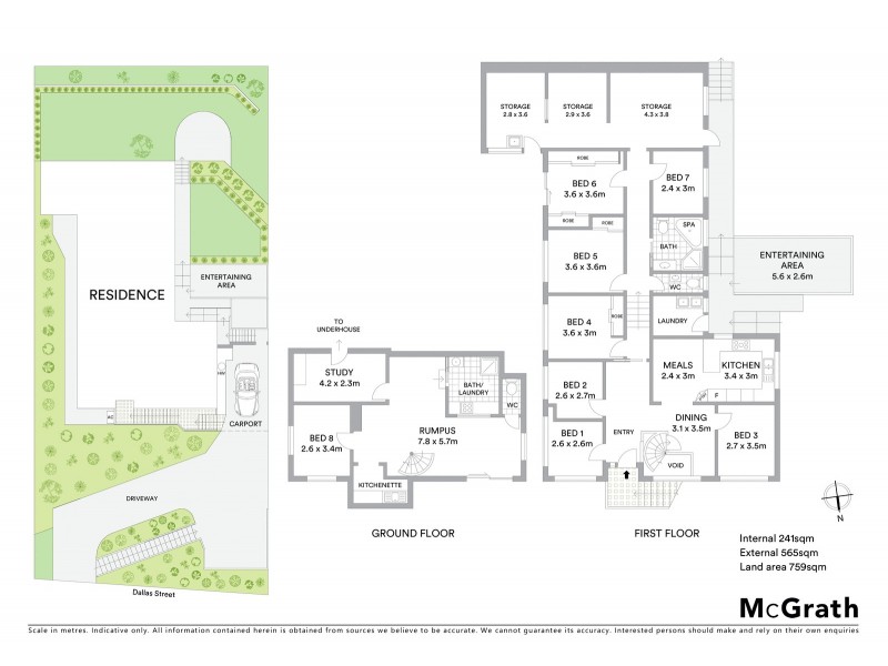 43 Dallas Street, Keiraville NSW 2500 Floorplan