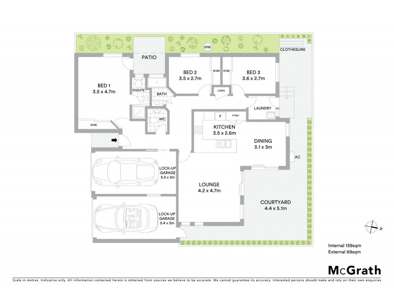 2/70 Gipps Street, Wollongong NSW 2500 Floorplan