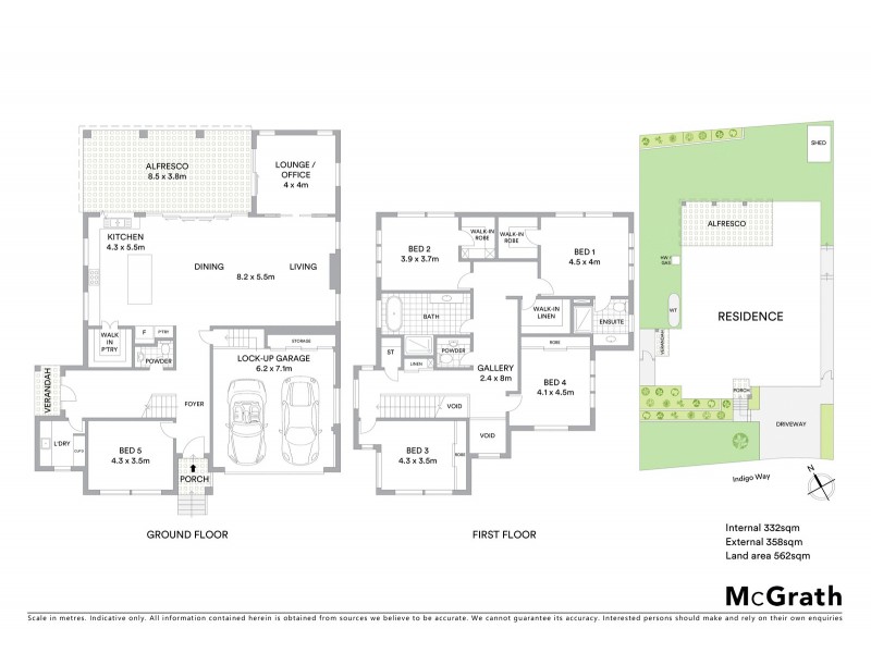 6 Indigo Way, Figtree NSW 2525 Floorplan