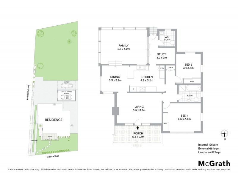 1 Gibsons Road, Figtree NSW 2525 Floorplan