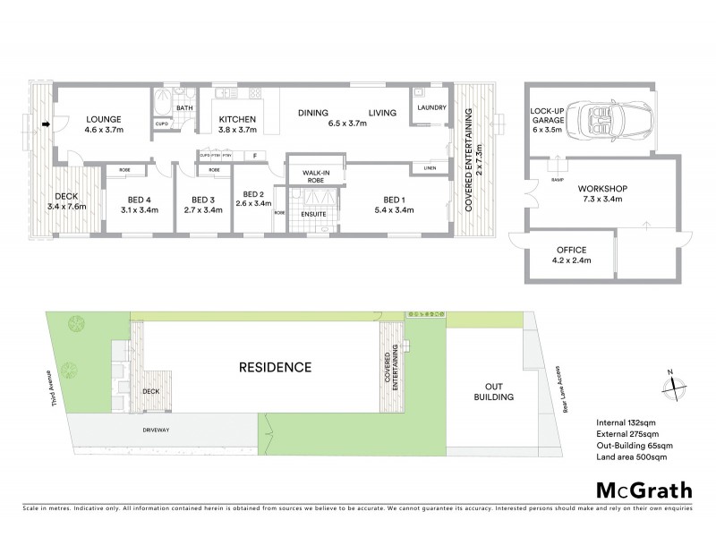 20 Third Avenue, Port Kembla NSW 2505 Floorplan