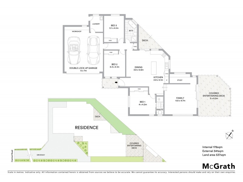 17A Central Road, Unanderra NSW 2526 Floorplan