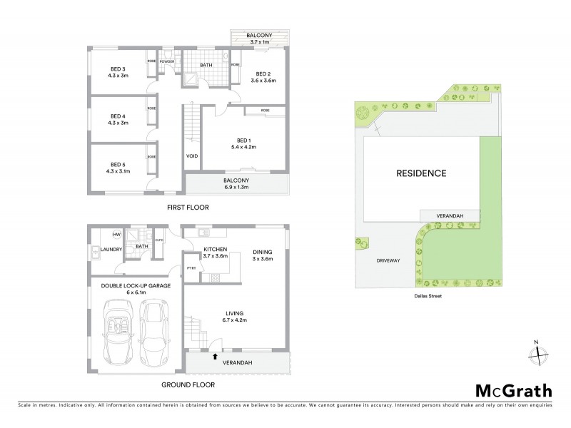 18 Dallas Street, Keiraville NSW 2500 Floorplan