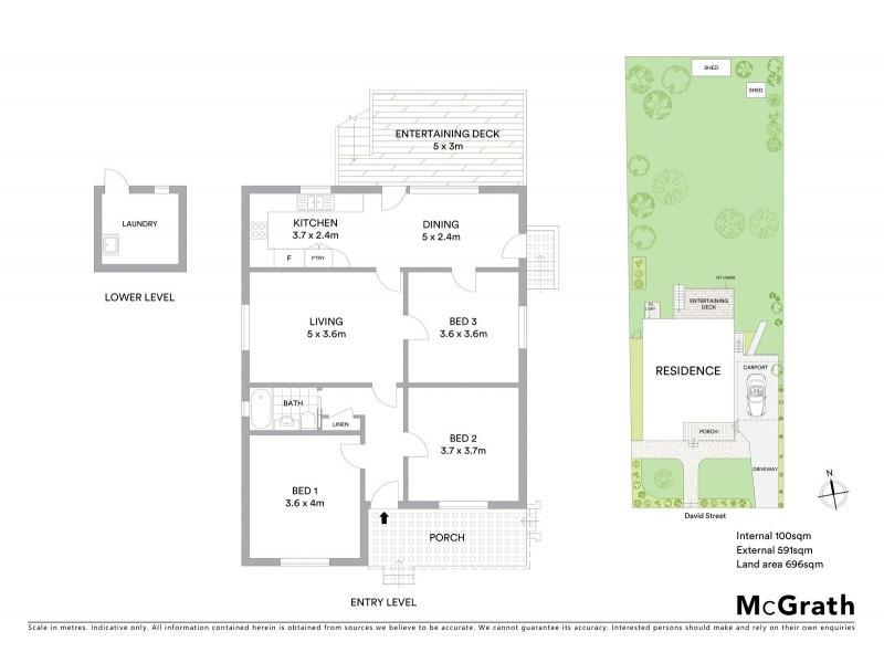 4 David Street, West Wollongong NSW 2500 Floorplan