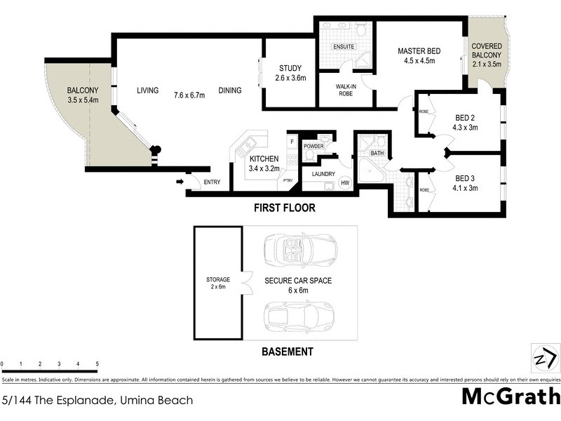 5/144 The Esplanade, Umina Beach NSW 2257 Floorplan