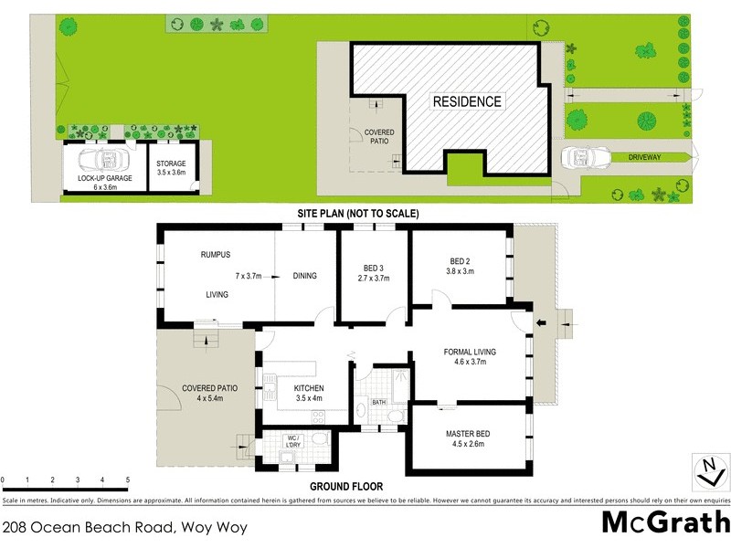 208 Ocean Beach Road, Woy Woy NSW 2256 Floorplan