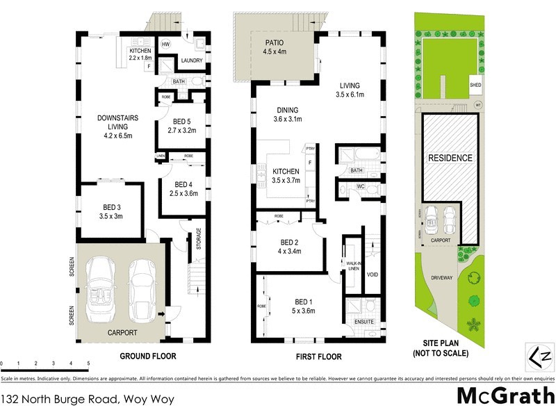 132 North Burge Road, Woy Woy NSW 2256 Floorplan