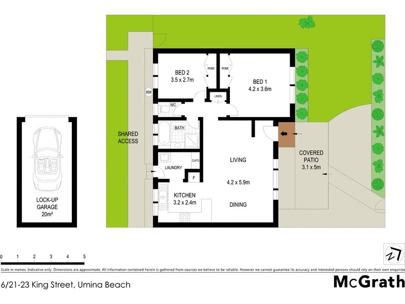 6/21 King Street, Umina Beach NSW 2257 Floorplan
