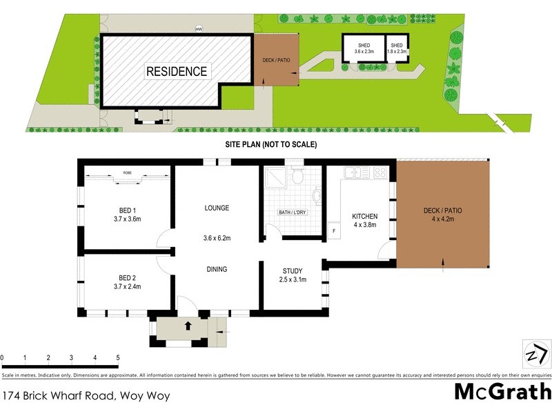 174 Brick Wharf Road, Woy Woy NSW 2256 Floorplan