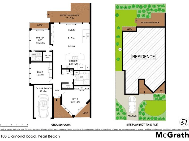 108 Diamond Road, Pearl Beach NSW 2256 Floorplan