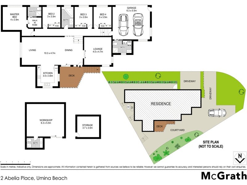 2 Abelia Place, Umina Beach NSW 2257 Floorplan