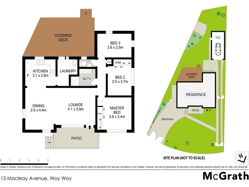 13 Macleay Avenue, Woy Woy NSW 2256 Floorplan