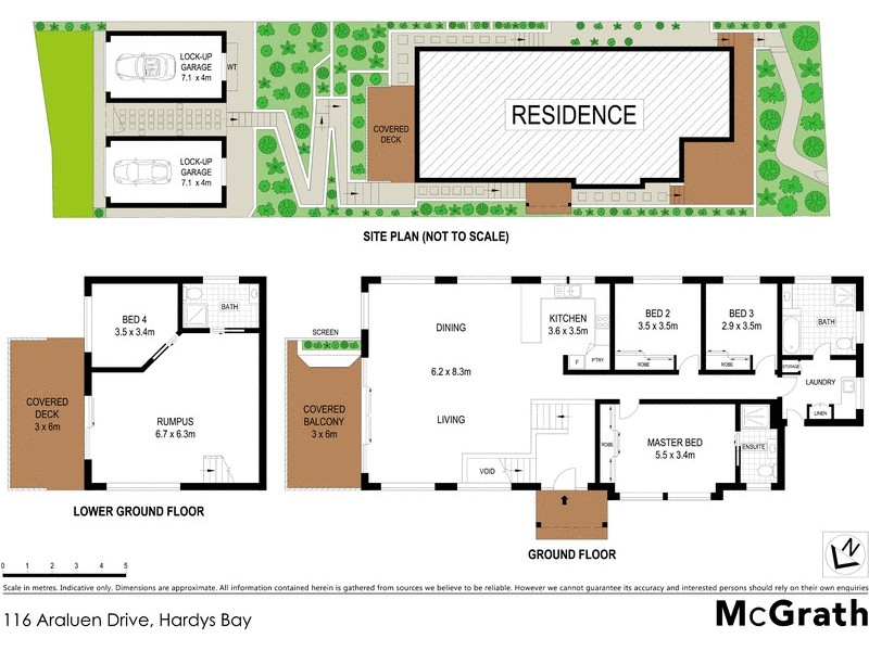116 Araluen Drive, Hardys Bay NSW 2257 Floorplan