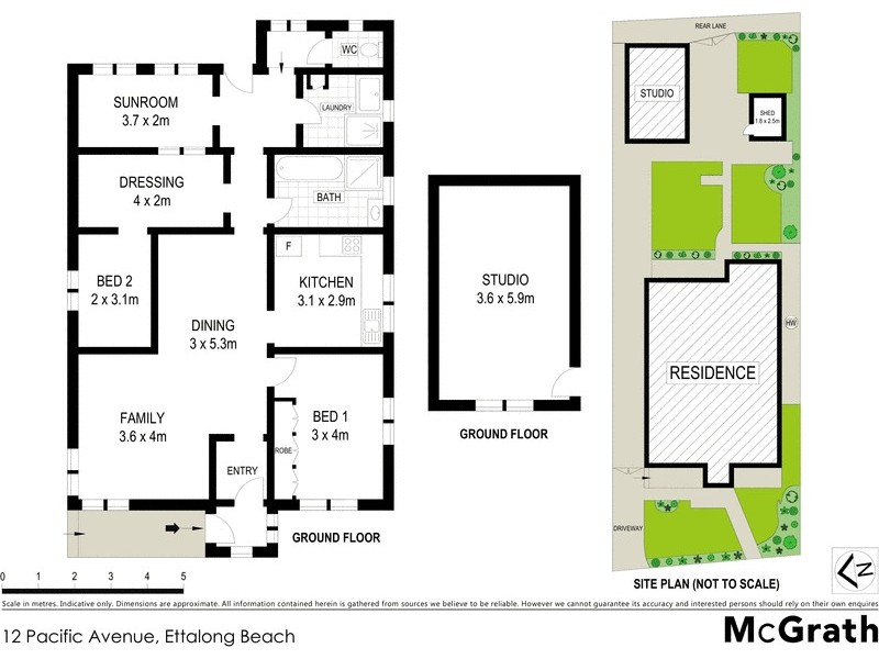 12 Pacific Avenue, Ettalong Beach NSW 2257 Floorplan