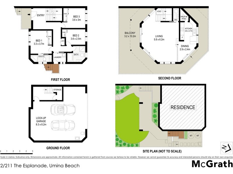2/211 The Esplanade, Umina Beach NSW 2257 Floorplan