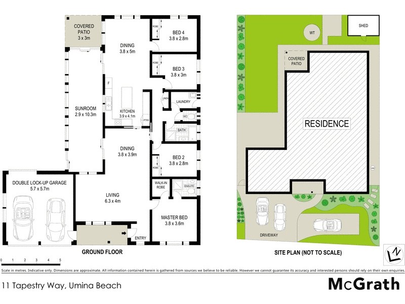 11 Tapestry Way, Umina Beach NSW 2257 Floorplan
