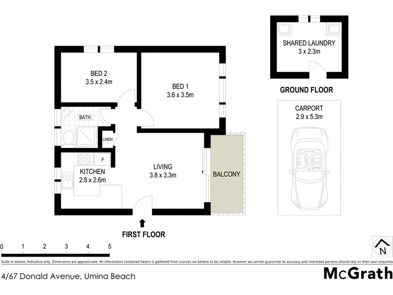 4/67 Donald Avenue, Umina Beach NSW 2257 Floorplan