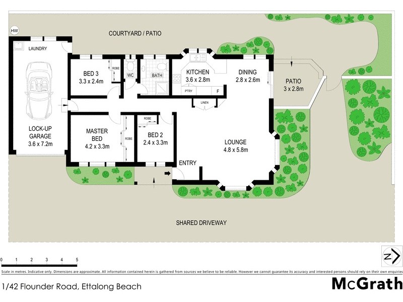 1/42 Flounder Road, Ettalong Beach NSW 2257 Floorplan
