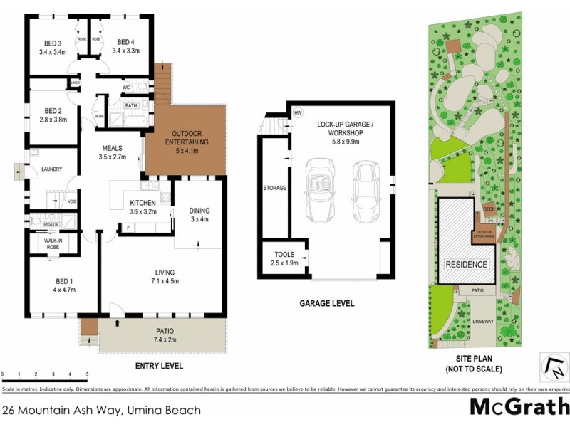 26 Mountain Ash Way, Umina Beach NSW 2257 Floorplan