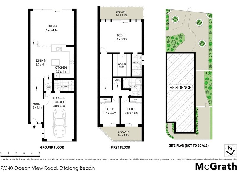 7/340 Ocean View Road, Ettalong Beach NSW 2257 Floorplan
