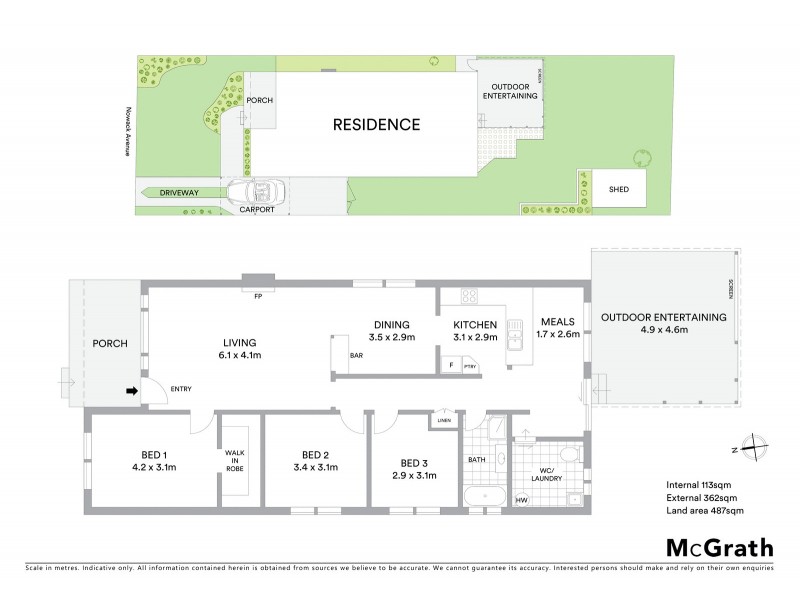 58 Nowack Avenue, Umina Beach NSW 2257 Floorplan