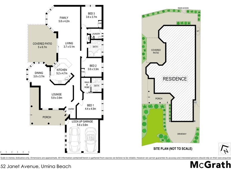 52 Janet Avenue, Umina Beach NSW 2257 Floorplan