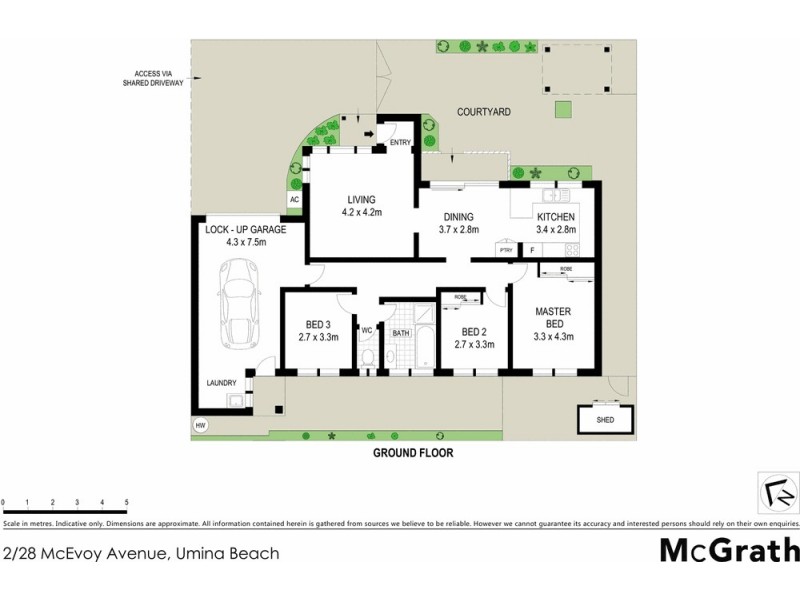 2/28 McEvoy Avenue, Umina Beach NSW 2257 Floorplan