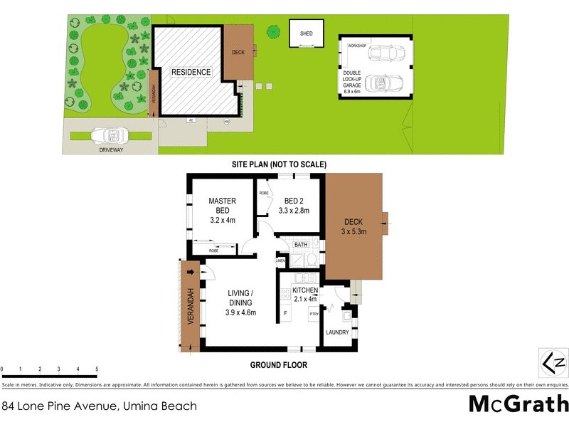 84 Lone Pine Avenue, Umina Beach NSW 2257 Floorplan