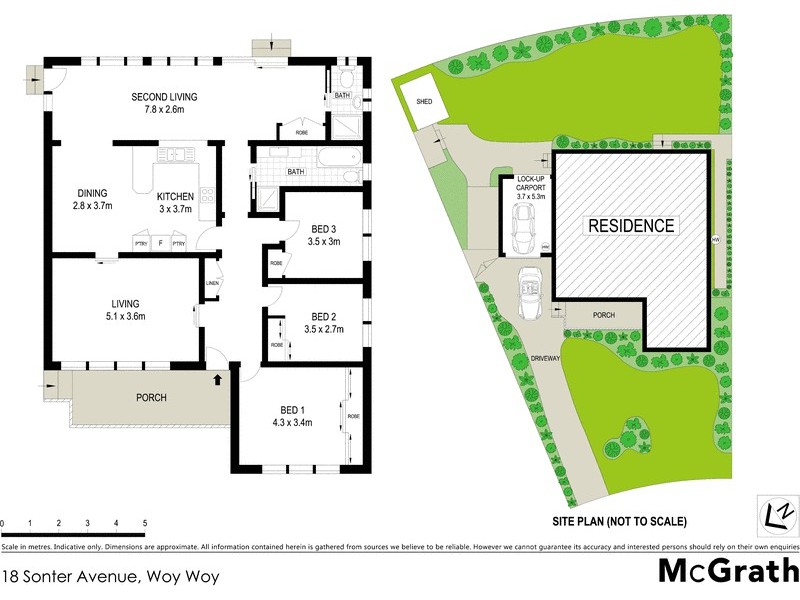 18 Sonter Avenue, Woy Woy NSW 2256 Floorplan